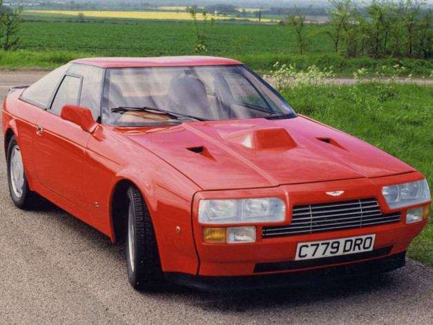 Обои картинки фото aston, martin, v8, zagato, 1986, автомобили