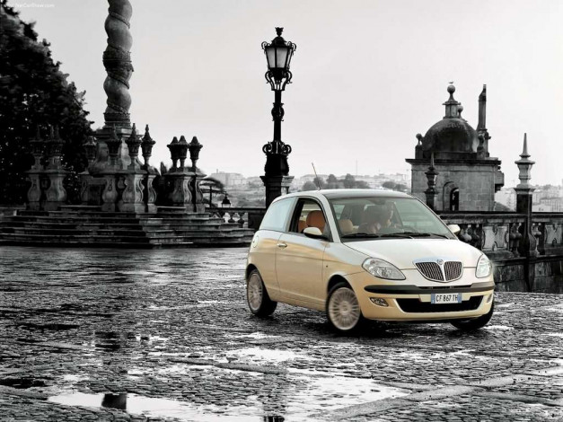 Обои картинки фото lancia, ypsilon, 2003, автомобили