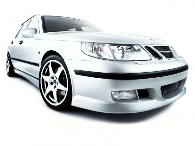 Обои картинки фото saab, 95, aero, performance, by, hirsch, 2002, автомобили