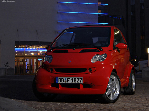 Обои картинки фото smart, fortwo, edition, red, 2006, автомобили