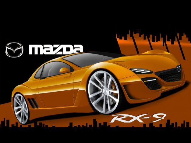 Обои картинки фото автомобили, mazda