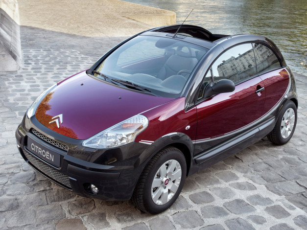 Обои картинки фото citroen, c3, pluriel, charleston, 2009, автомобили