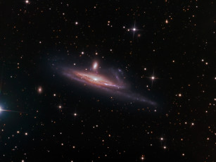 Картинка ngc1532 космос галактики туманности