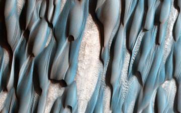 Картинка космос марс планета поверхность дюны