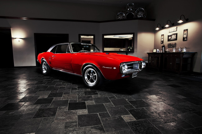 Обои картинки фото автомобили, pontiac, 1967, firebird