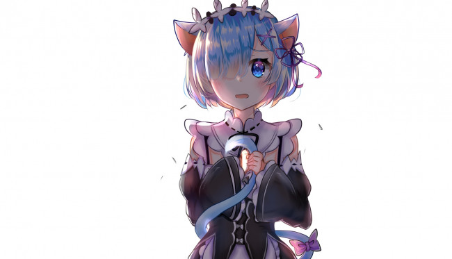 Обои картинки фото аниме, re,  zero kara hajimeru isekai seikatsu, рем