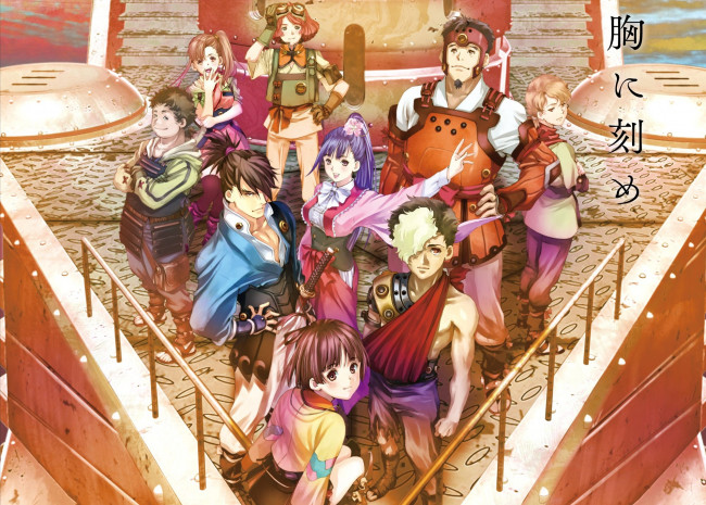 Обои картинки фото аниме, koutetsujou no kabaneri, персонажи