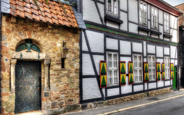 Картинка goslar lower+saxony germany города -+здания +дома lower saxony