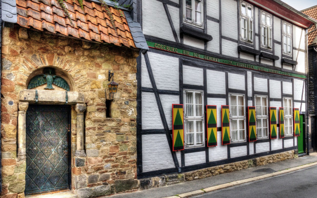 Обои картинки фото goslar, lower saxony, germany, города, - здания,  дома, lower, saxony