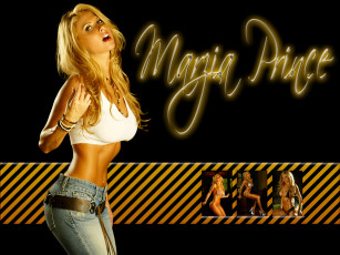 Картинка Marzia+Prince девушки джинсы блондинка