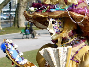 Картинка разное маски карнавальные костюмы шляпа зеркало венеция