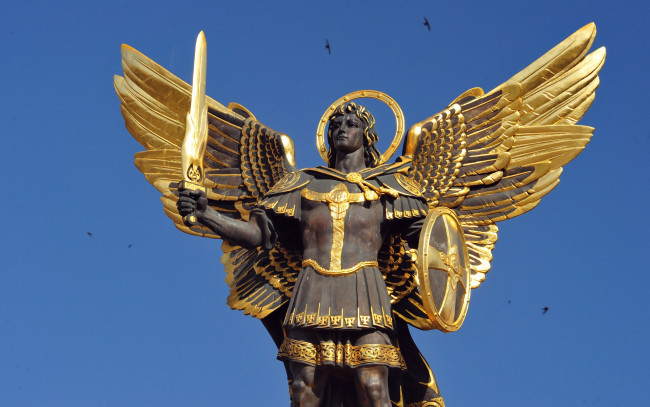 Обои картинки фото города, киев, украина, архангел
