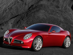 обоя alfa romeo 8c competizione concept 2003, автомобили, alfa romeo, alfa, romeo, 8c, competizione, concept, 2003