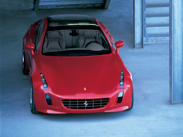 Обои картинки фото ferrari gg50 concept by giugiaro 2005, автомобили, ferrari, 2005, giugiaro, by, concept, gg50