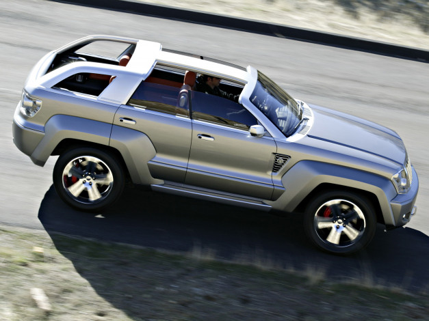 Обои картинки фото jeep trailhawk concept 2007, автомобили, jeep, trailhawk, concept, 2007