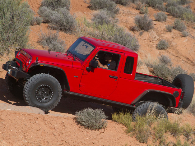 Обои картинки фото jeep wrangler jk-8 concept 2012, автомобили, jeep, wrangler, jk-8, concept, 2012