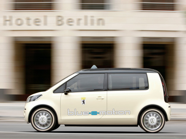 Обои картинки фото volkswagen berlin taxi concept 2010, автомобили, volkswagen, 2010, concept, berlin, taxi