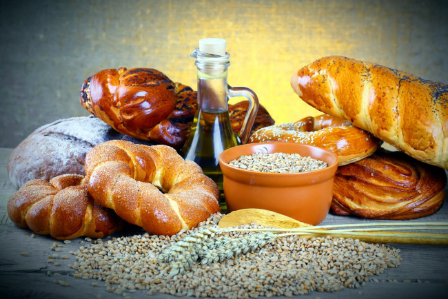 Обои картинки фото еда, хлеб,  выпечка, зерно, выпечка, сдоба, булки