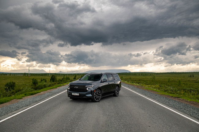 Обои картинки фото автомобили, chevrolet, tahoe