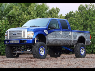 Картинка 2008 ford 250 super duty by fabtech автомобили