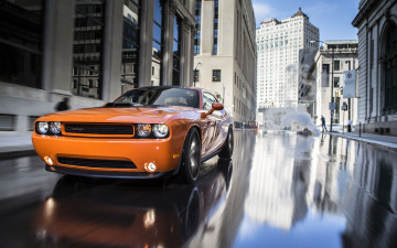 Картинка dodge challenger rt shaker автомобили сша легковые chrysler group llc коммерческие