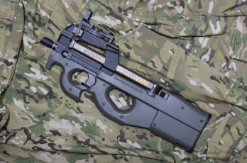 Картинка оружие автоматы fn p90 камуфляж пистолет-пулемёт
