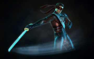 Картинка видео+игры mortal+kombat kenshi смертельная битва swordsman sento sword katana слепой mortal kombat