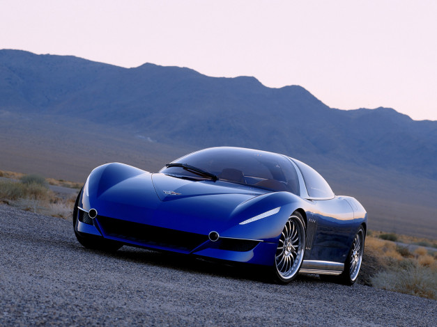 Обои картинки фото corvette moray concept 2003, автомобили, corvette, moray, 2003, concept
