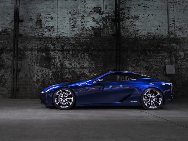 Обои картинки фото lexus lf-lc blue concept 2012, автомобили, lexus, lf-lc, blue, 2012, concept