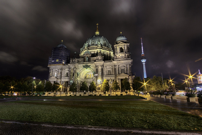 Обои картинки фото berlin dome, города, берлин , германия, простор