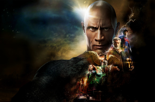 Обои картинки фото black adam || 2022, кино фильмы, black adam, dwayne, johnson, black, adam, постер, дуэйн, джонсон, фантастика, фэнтези, боевик