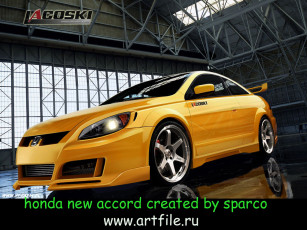Картинка new honda accord автомобили