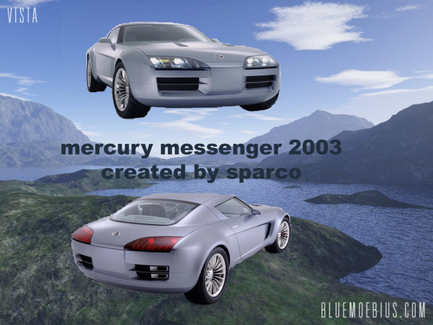 Обои картинки фото mercury, messenger, автомобили