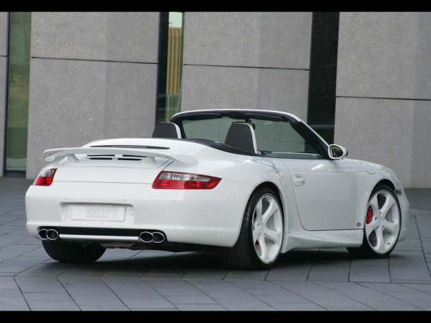 Обои картинки фото 2007, techart, cabriolet, based, on, porsche, carrera, 4s, автомобили