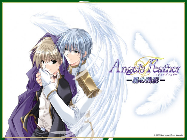 Обои картинки фото аниме, angel`s, feather