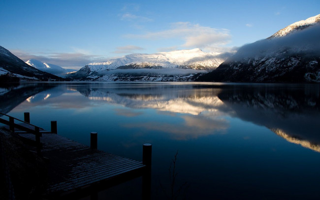 Обои картинки фото jolster, norway, природа, реки, озера