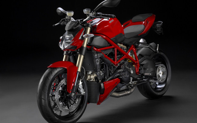 Обои картинки фото ducati, streetfighter, 848, 2012, мотоциклы