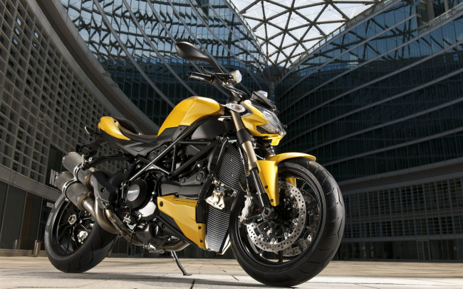 Обои картинки фото ducati, streetfighter, 848, 2012, мотоциклы