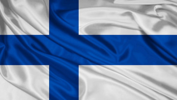 Картинка разное флаги гербы finland satin flag финляндия