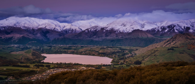 Обои картинки фото queenstown, new, zealand, природа, пейзажи, новая, зеландия, озеро, горы, пейзаж