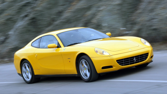 Обои картинки фото ferrari, 612, scaglietti, автомобили, скорость, стиль, мощь, автомобиль