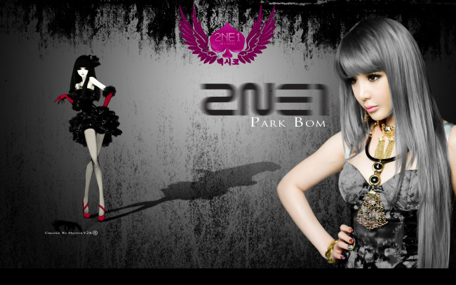 Обои картинки фото музыка, 2ne1, asian, girl, beautiful, k-pop, bom, park