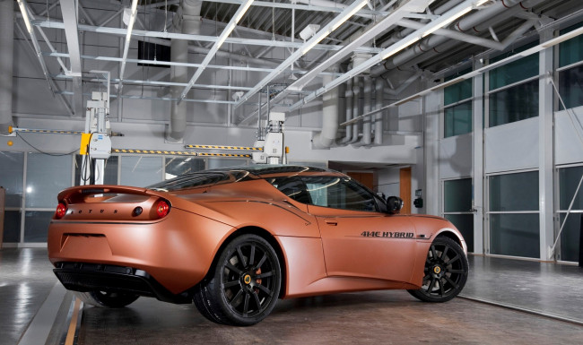 Обои картинки фото автомобили, lotus, evora, hybrid, 414e