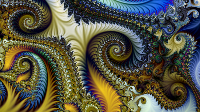 Обои картинки фото 3д графика, фракталы , fractal, цвета, фон, узор