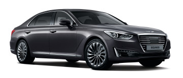 Картинка автомобили hyundai темный 2016г eq900 genesis