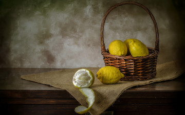 Картинка еда цитрусы фон лимоны фрукты