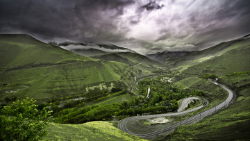 Картинка природа дороги дорога горы