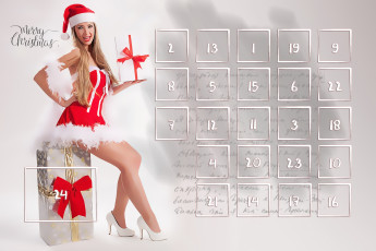 Картинка календари праздники +салюты фон девушка взгляд