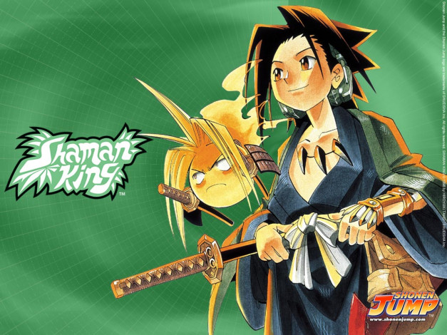 Обои картинки фото аниме, shaman, king