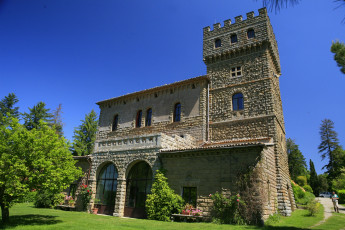Картинка tuscany города здания дома italy